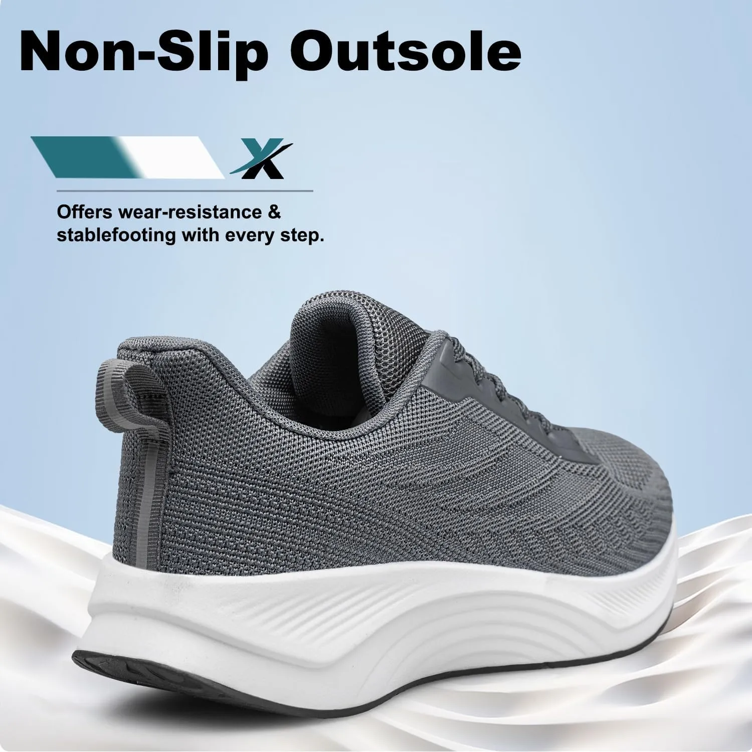 YHOON Walking Shoes Women Comfort Running Tennis Athletic Gym Workout Cross Training Slip on Sneakers
