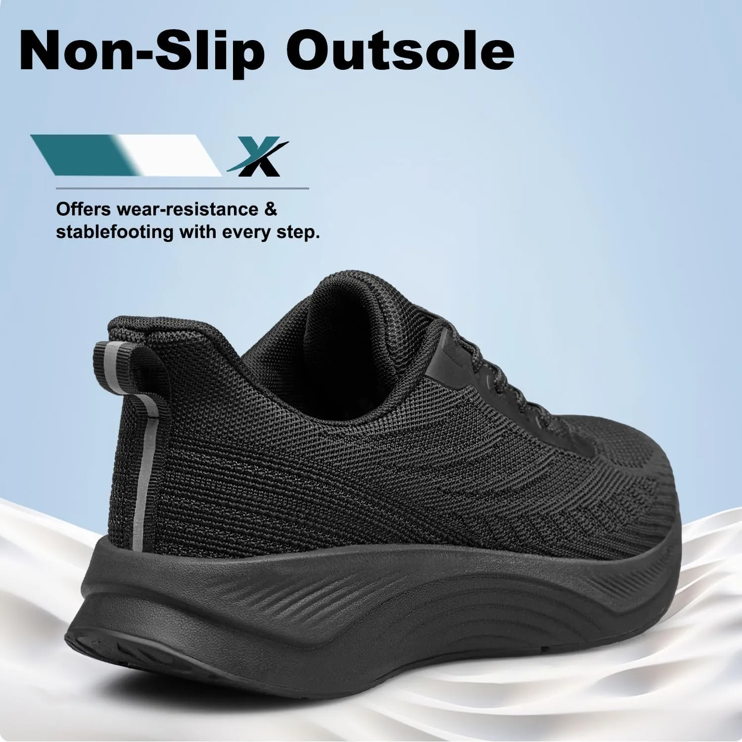 YHOON Walking Shoes Women Comfort Running Tennis Athletic Gym Workout Cross Training Slip on Sneakers